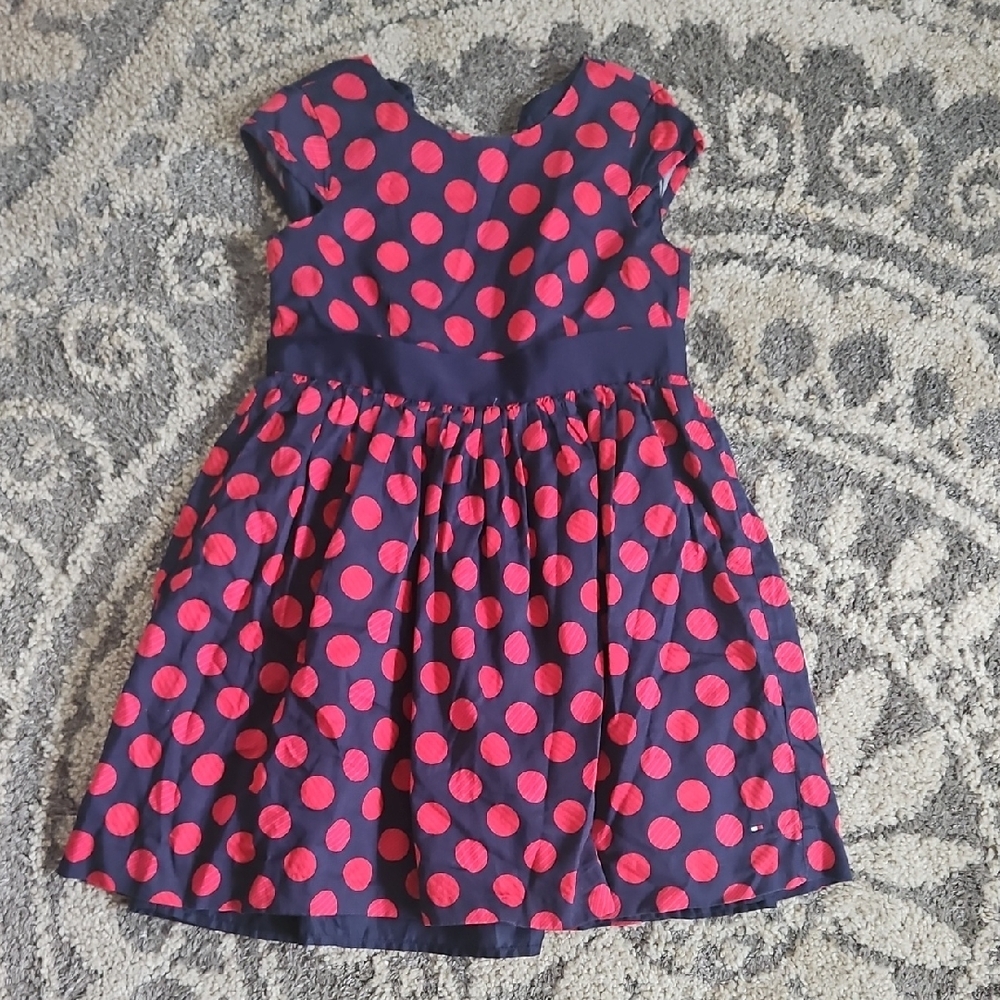 Tommy Hilfiger Red and Blue Casual Dress